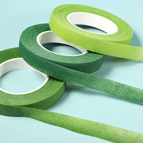 Pengxiaomei Floral Arrangement Kit, Floral Tape And Floral Wire With Cutter,Green Floral Tape 22 Guage Floral Stem Wire 26 Gauge Green Floral Wire For Bouquet Stem Wrap Florist, Wreath Making Supplies #TOP5