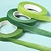 Floral Arrangement Kit, Floral Tape and Floral Wire with Cutter,Green Floral Tape 22 Guage Floral Stem Wire 26 Gauge Green Floral Wire for Bouquet Stem Wrap Florist, Wreath Making Supplies