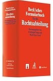 Beck'sches Formularbuch für die Rechtsabteilung