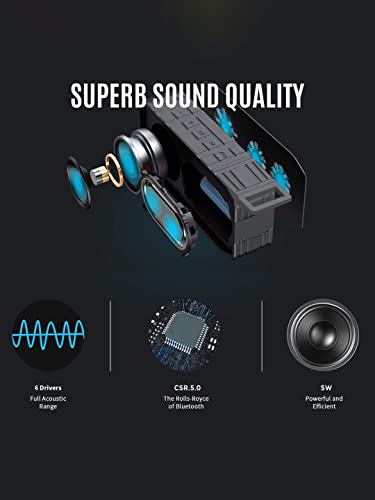 Image of Macmerise Bluetooth Speaker Man VS Machine Melody Bluetooth Speaker, Multicolor
