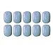 SIUSIO 120Pcs 5 Pack Children Acrylic Fake Nails Press on Pre-glue Full Cover Glitter Gradient Color Short False Nail Art Kits Sets Great Christmas Gift for Kids Little Girls - Mermaid Beach
