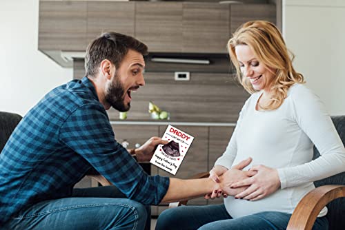 Sicohome Funny First Father's Day Card,4"X 6" 1St Fathers Day Card For Dad With Photo Insert,Happy Fathers Day Card For First Time Dad From Baby 1St Father's Day Card From Baby For Dad To Be New Dad Fathers Day Card For Husband #TOP1