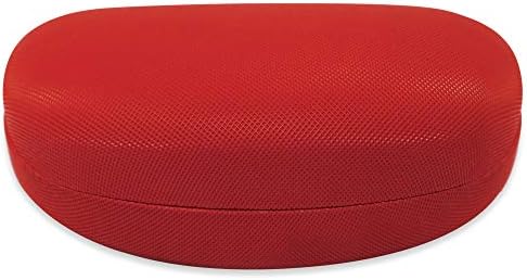 LAGO TERRA Portable Hard Shell Case For Glasses and Sunglasses (Large)