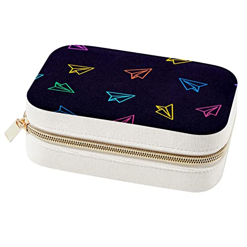 Boîte à bijoux portable boîtes de rangement femmes bagues