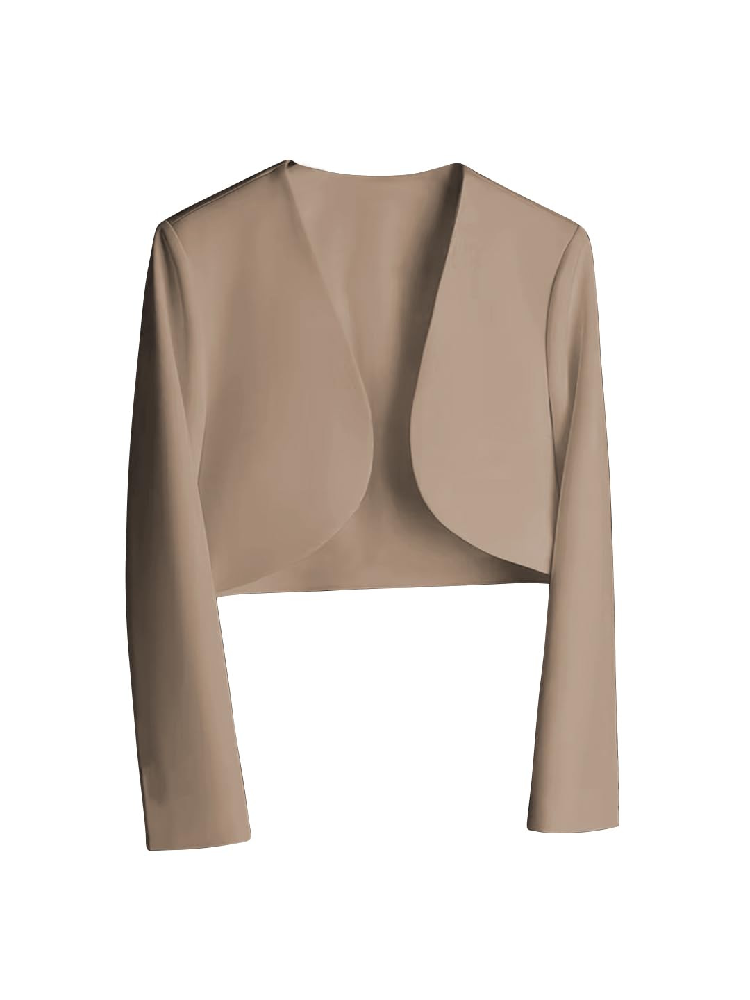 keri perry Women's Blazers | Blazer for Women | Top | Tshirt | Tops for Woman | Open Front Jacket | Lightweight Coat | Round Neck Longline Jackets | Formal | Regular Fit | Fashion-Forward | Office-picture-1
