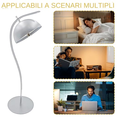 Lampe LED tactile à batterie autonome avec éclairage de table ajustable