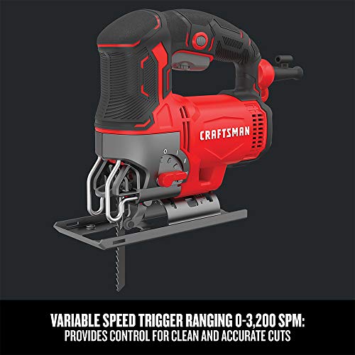 CRAFTSMAN Jig Saw, 6.0-Amp, Corded (CMES612) by CRAFTSMAN - Image 4