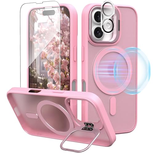 Coque iPhone MagSafe antichoc avec protecteur écran et objectif photo