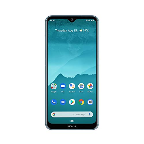 Nokia 6.2 6.3 Inch Android UK SIM-Free Smartphone with 4 GB RAM and 64 GB Storage (Dual SIM) – Ice