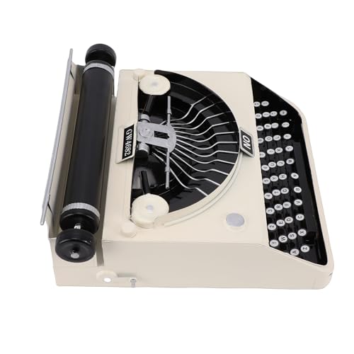 Retro-Schreibmaschinenmodell, Vintage-Schreibmaschinenmodell aus Eisen, Antike Schreibmaschinenfigur, Schreibtischdekoration für Zuhause, Büro, Studio, Café