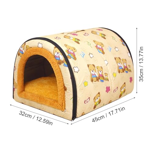 Nicho impermeable para perros cama suave de invierno 6