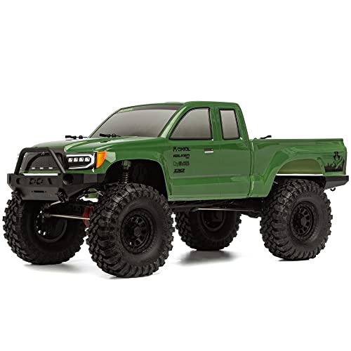 Axial RC Truck 1/10 SCX10 III Base Camp 4WD Rock Crawler Brushed RTR (nie zawiera baterii i ładowarki), zielony, AXI03027T2