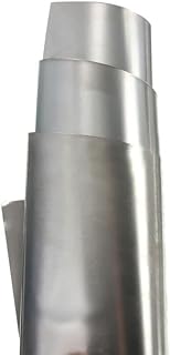 GatherTOOL 1Pc 0.1mm Thickness 100/200MM Ti Foil Thin Sheet Length 300/500/1000Mm Gr2 Titanium Foil Silver Thin Sheet (Size : 0.1x200x300mm)
