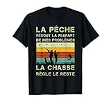 Homme Humour Chasse et Pêche Vintage