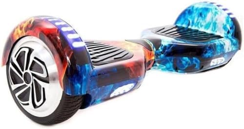 Hoverboard Skate Elétrico 6.5" Com Bolsa Led Bluetooth Fogo/Gelo ...