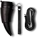 Kubek Termiczny Ze Stali Nierdzewnej O PojemnośCi 230 Ml Viking Goat Horn, PrzenośNy Kubek do Kawy Dla Par Ze SkóRzaną Podstawą, do Domowego Wypoczynku Na śWieżYm Powietrzu,Black