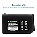 ADVTRONICS 18V 4500mAh BH50000 Replacement Battery Compatible with Hoover Linx 18 Volt Battery for Hoover BH50000 BH50010 BH50020 BH50015 302723001 Hoover Lithium-ion 18V Battery