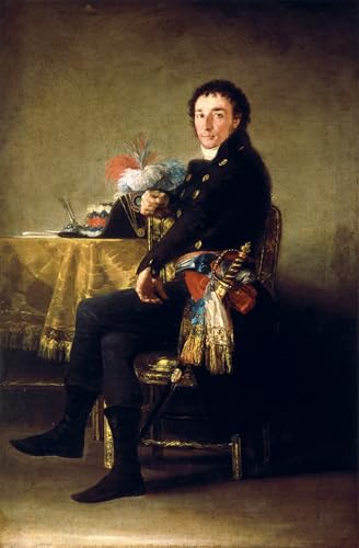 Affiche Goya Ferdinand Guillemardet Toile Déco Murale 60x90
