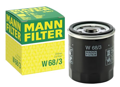 MANN-FILTER W 68/3 Filtro de aceite - para Automóviles + Vehículos de transporte