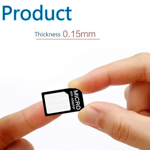 4 in 1 Nano SIM Karten Adapter, 4 Sets Nano-SIM Adapter, SIM-Karten-Adapter mit SIM-Auswurfstift, kompatibel mit Smartphone