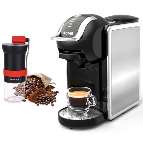Image of COSTAR Coffee Machine Master 7 Plus and Manual Coffee Grinder