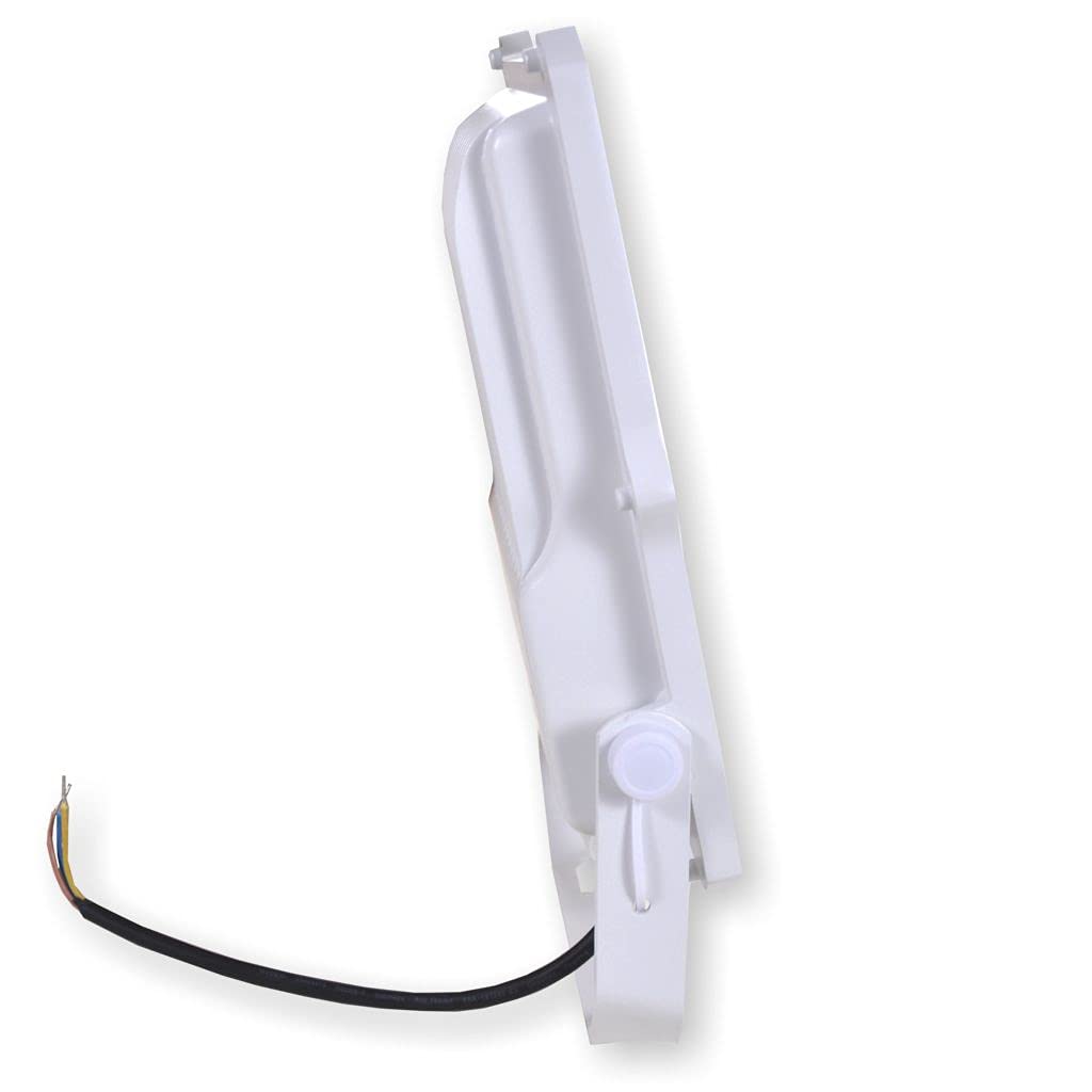 Summit LED Strahler 50W 6000lm weiß mit Sensor Bewegungsmelder Flutlichtstrahler Außenstrahler IP65 6500K