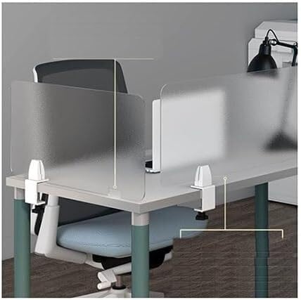 Panneau acrylique transparent anti-éternuement pour diviser et sécuriser les bureaux