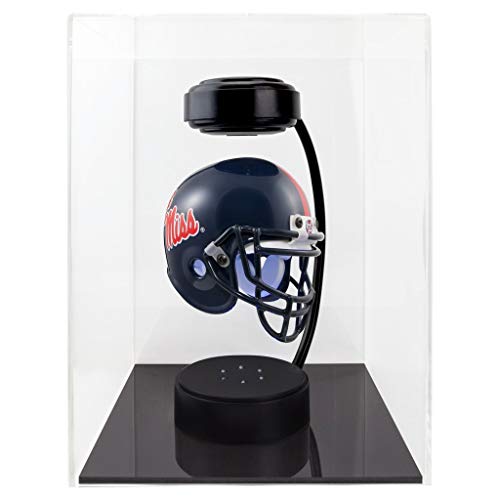 Ole Miss Rebels NCAA Hover Helmet - Collectible Levitating Football Helmet with Electromagnetic Stand - Thumbnail 2