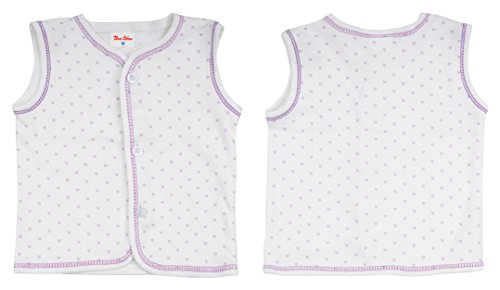Image of First Kids Step Unisex Hosiery Cotton Vest Pack of 6