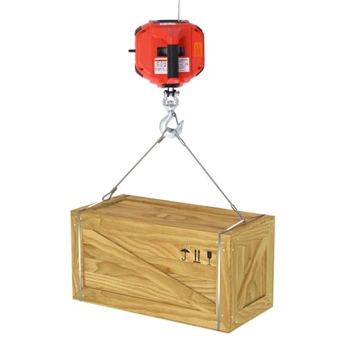 Winche portátil Geelife con capacidad de 750 lb y cable acero 40 pies miniatura 5