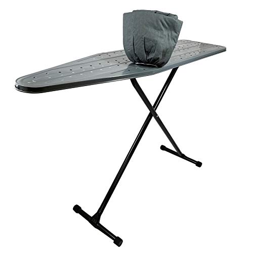HOMZ T-Leg Ironing Board, Made in The USA, Charcoal Gray and Black by Homz - Used condition - Image 2