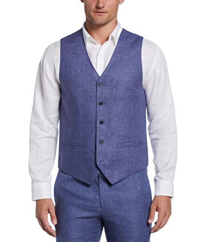 Cubavera mens Linen Delave Vest