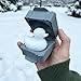 Snow Duck Mold Maker, One-Press Duck Shape Snowball Maker Tool, All Seasons Winter Snow & Summer Sand Toy for Kids Adults, Portable Handheld Press for Outdoor Holiday Fun (4)