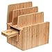 MobileVision Bamboo Charging Station & Apple Watch Adapter COMBO Multi Device Organizer for Apple Watch, Smartphones, Tablets, Laptops, and more