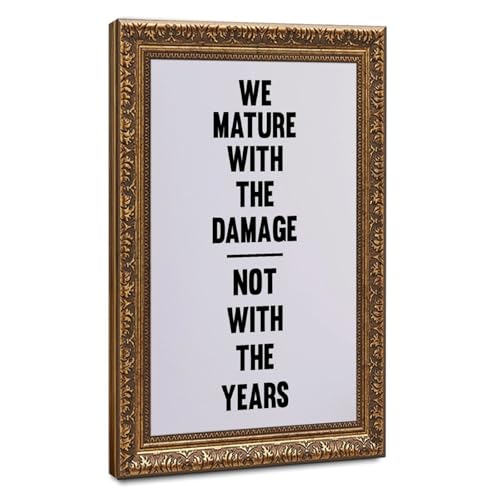 Poster motivation We Mature toile paysage sportif salon bureau