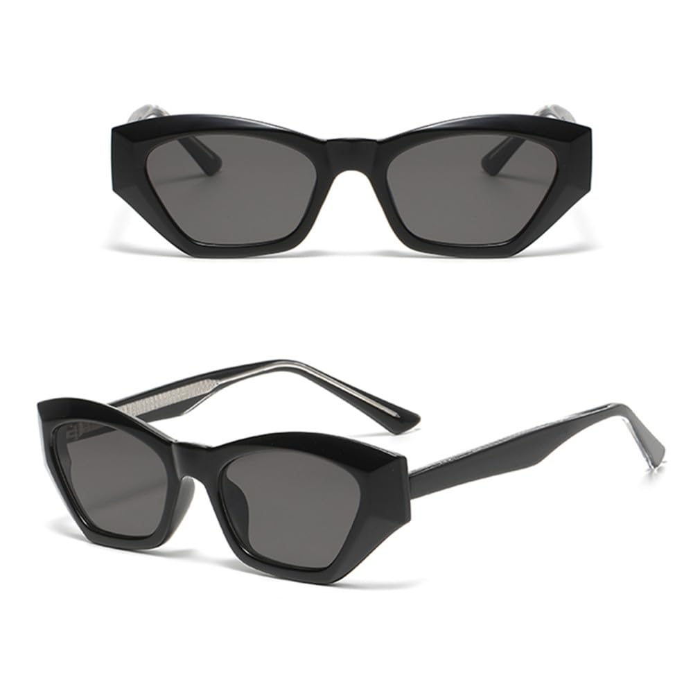 Occhiali da Sole Polygon Uv400 Occhiali da Sole Cat Eye Maschili Femminili per Donna Uomo