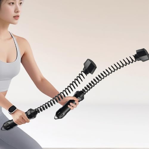 Cuerda de batalla de gimnasio en casa para entrenamiento físico en interior 3
