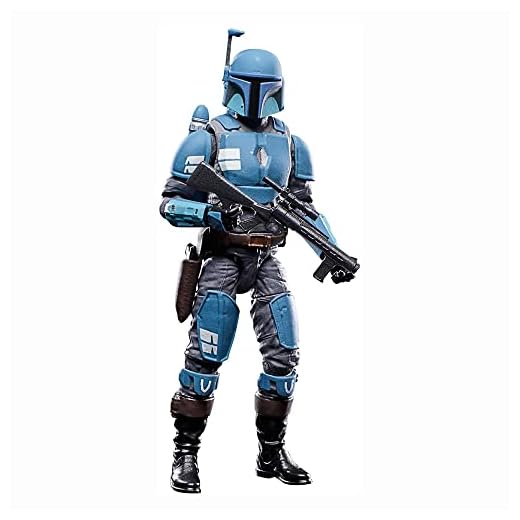 Star Wars Hasbro colección Vintage - The Mandalorian - Figura Death Watch Mandalorian a Escala de 9,5 cm - Figura de acción - Edad: 4+, F4477