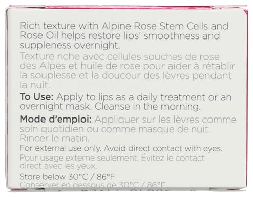 Andalou Naturals Lip Sleeping Mask with Rose Stem Cells, 0.42 oz — view 2