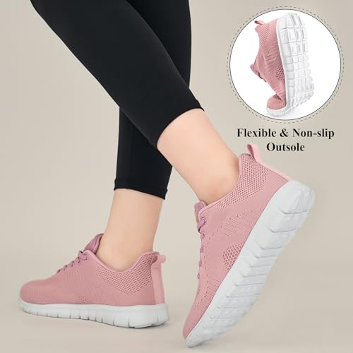Image of Alicegana Sneakers for Women Walking Shoes: Lightweight Non Slip Comfortable Womens Shoes Footwear for Tennis Casual Work Travel