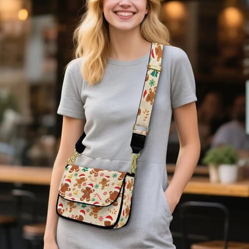 Leather Handbags for Women Cute Shoulder Purse Slouchy Bag Strap Crossbody Casual Flap Bag with Adjustable Strap2