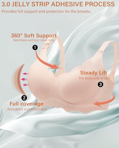 UHdod Nursing Bras for Breastfeeding, Maternity Bra for Pregnancy, Breastfeeding Bras for Women Maternity Bras for Women3