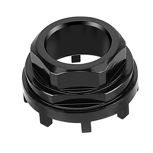 QKURT 8 Dientes Lockring Tool, Herramienta de Pedalier Compatible con cazoletas de pedalier SRAM Truvativ ISIS de 8 Muescas