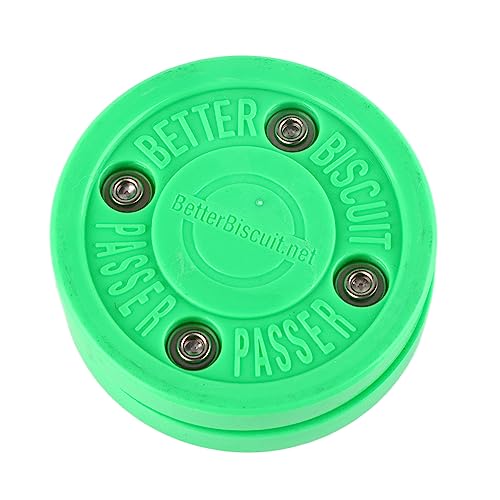 EVTSCan Disco De Hóquei No Gelo Polioximetileno Verde Dryland Puck Para Treinamento Diário De Patina