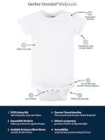 Gerber Baby 8-Pack Short Sleeve Onesies Bodysuits, Southwest, 0-3 Months — image 6