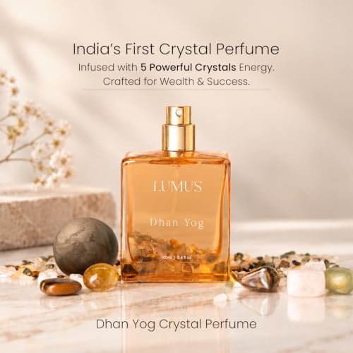 Lumus Store पर जाएं Lumus Dhan Yog Crystal Perfume, 100ml - Image 3
