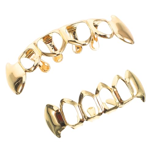 Gold Metal Teeth Grills Kit de 5 Piezas miniatura 4