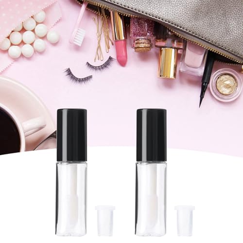 Generic Tubo de Brillo de Labios Vacío, Paquete de 45 Envases de Brillo de Labios de 1,2 Ml para Recarga, Peso Moderado, Conveniente y Portátil, Cuerpo de Botella Transparente