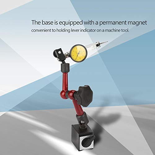 Broco Wijzerplaat Indicator met Magnetische Base Houder 0-1 "Lever Dial Test Indicator Gauge - Image 3