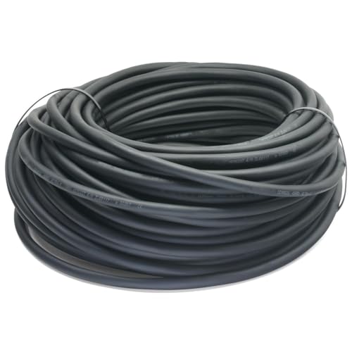 Gummi-Baustellenleitung 230V/16A H07RN-F 3x2 5 mm schwarz 3m